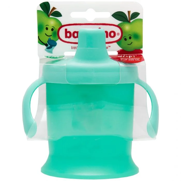 Bambino Sip Not Drip Spillprof måltidskopp mint 1 stk v:8085270