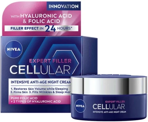 NIVEA Cellular Expert Filler Night Cream 50 ml v:2051438 NIVEA Cellular Expert Filler Night Cream 50 ml v:2051438