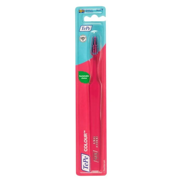 TePe Colour Soft Tannbørste Rosa 1 stk. v:6888630