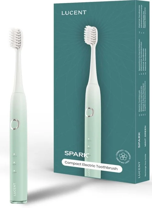 Be Lucent Spark Electric Sonic Toothbrush Mint Green v:6991362