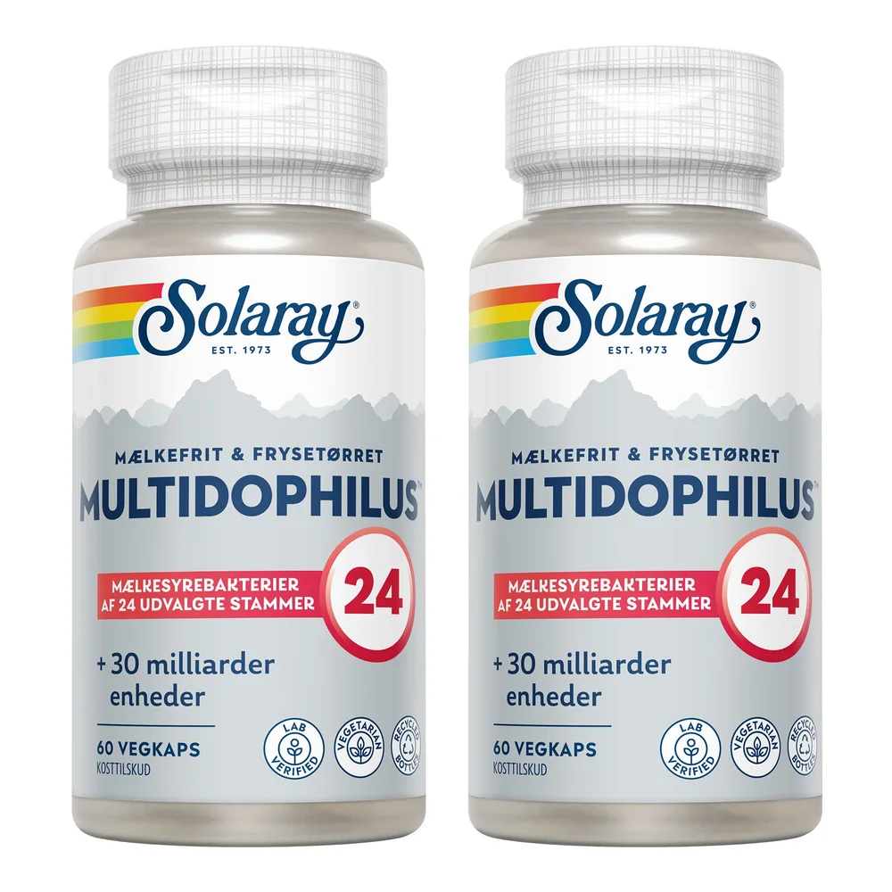 Multidophilus 24 Daglig+ | 2 x 60 Kapsler v:7408979