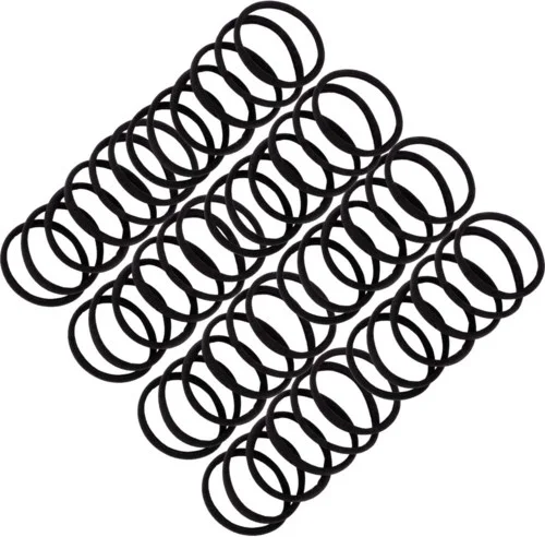 Ibero Hair Ties Black 50 stk v:2086395