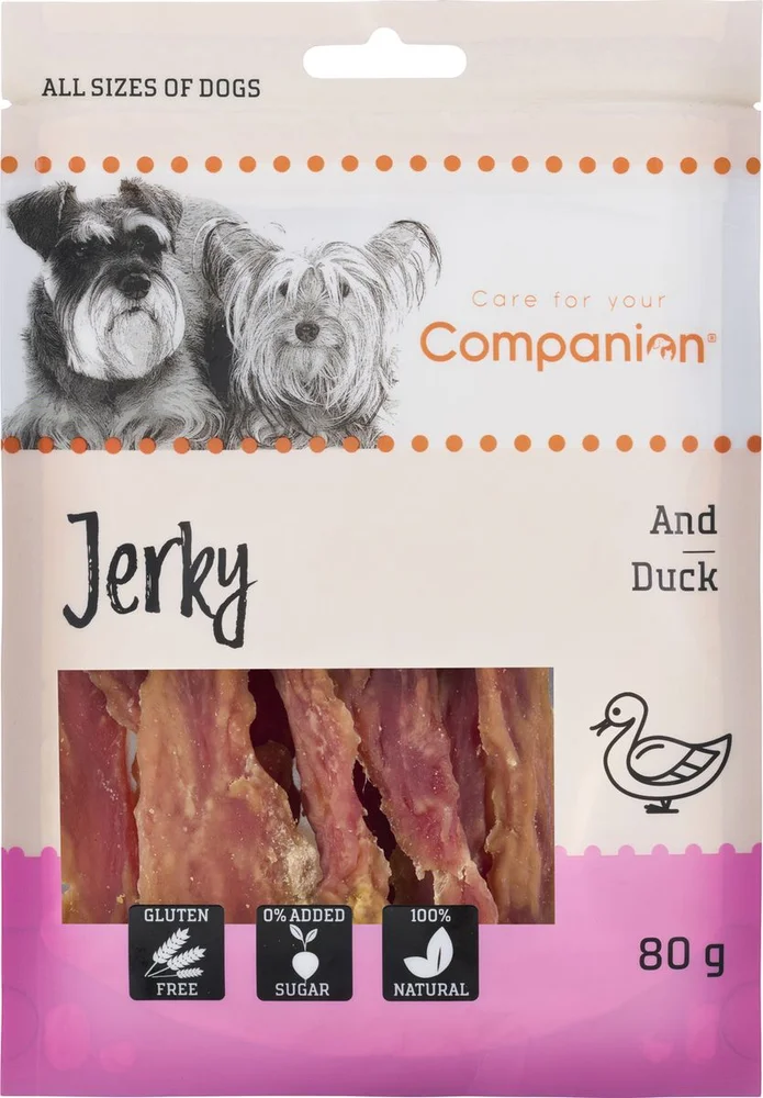 Companion Duck Jerky Stripe – 80 g v:8731594
