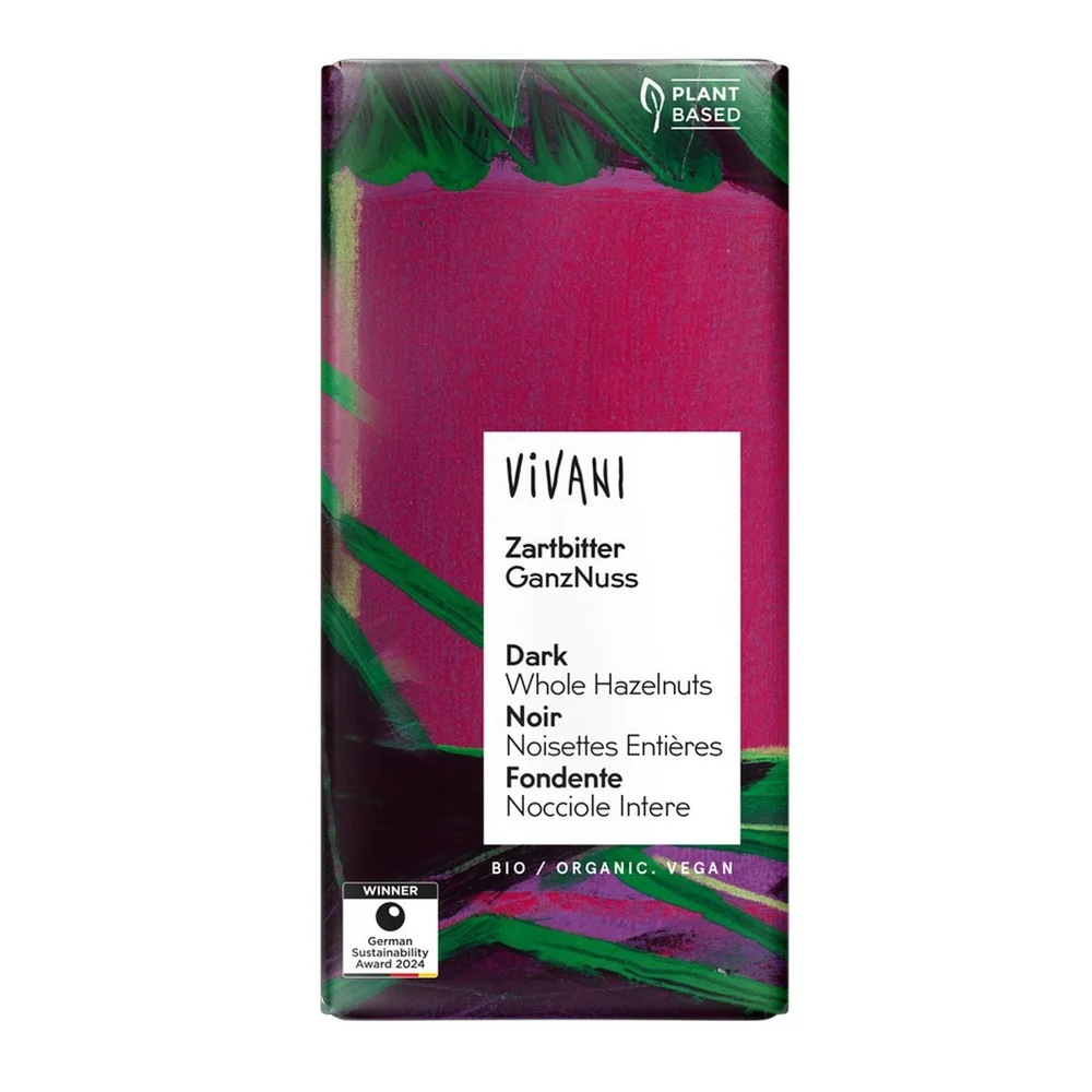 Vivani mørk sjokolade med helnøtt Ø – 100 g v:9597805