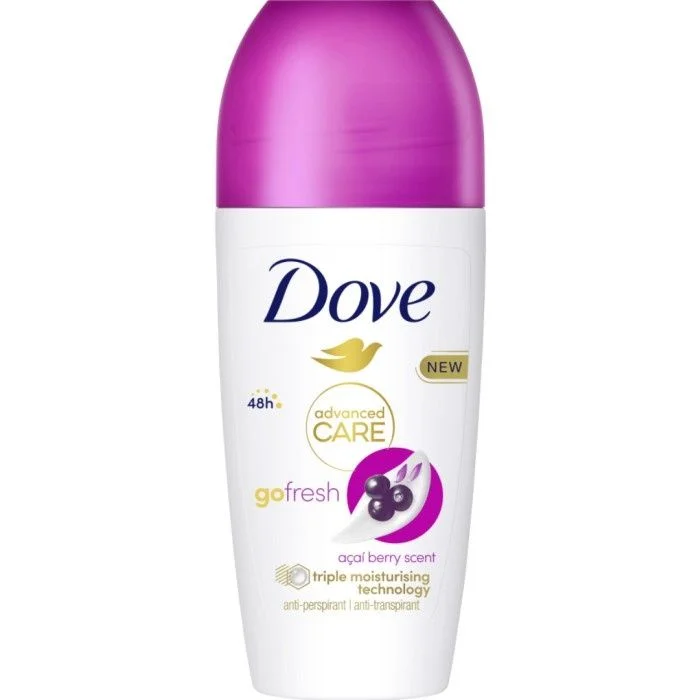 Dove 72h Advanced Care Go Fresh Acai & Water Lily Roll-on 50 ml v:9903929