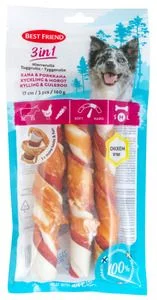 Best friend 3in1 tyggerull kylling og gulrot 3pk 160g v:1927529