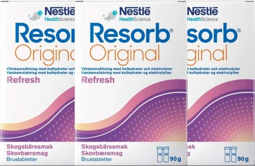 Resorb Fluid Replacement Wild Berry Flavour 90g x3 v:2617241