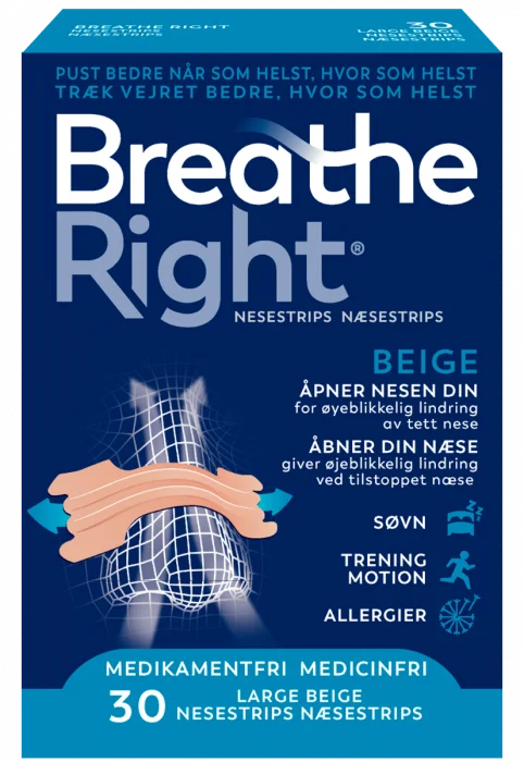 Breathe Right Nesestrips 30stk v:5613220