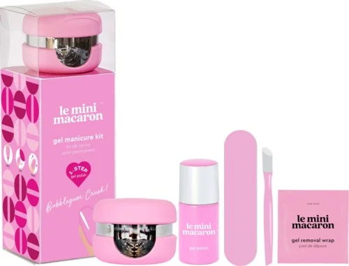 Le Mini Macaron Gel Manicure Kit Bubblegum Crush v:9159892