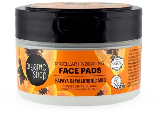 Organic Shop Micellar Hydrating Face Pads 20 pcs v:4276776