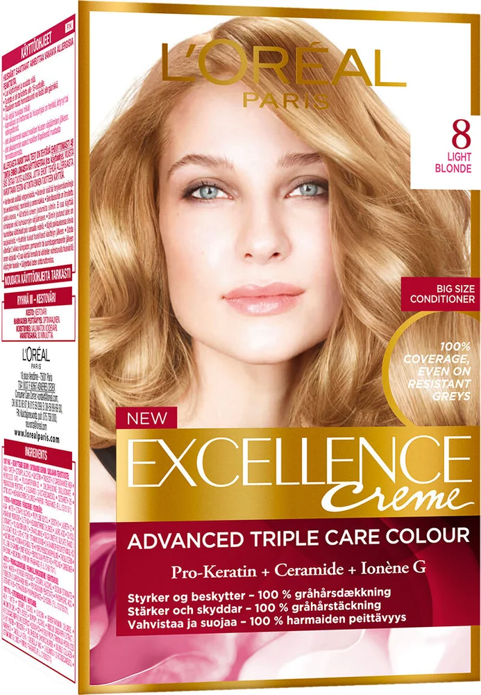 Excellence Crème 8 Light Blonde v:7817297 Excellence Crème 8 Light Blonde v:7817297