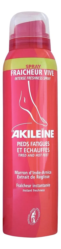 Akileine Red Intense Freshness Spray – 150 ml. v:3163749
