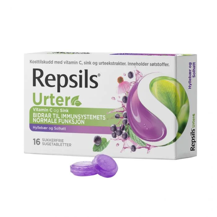 Repsils Urter Hyllebær & Solhatt 16 stk v:9673210