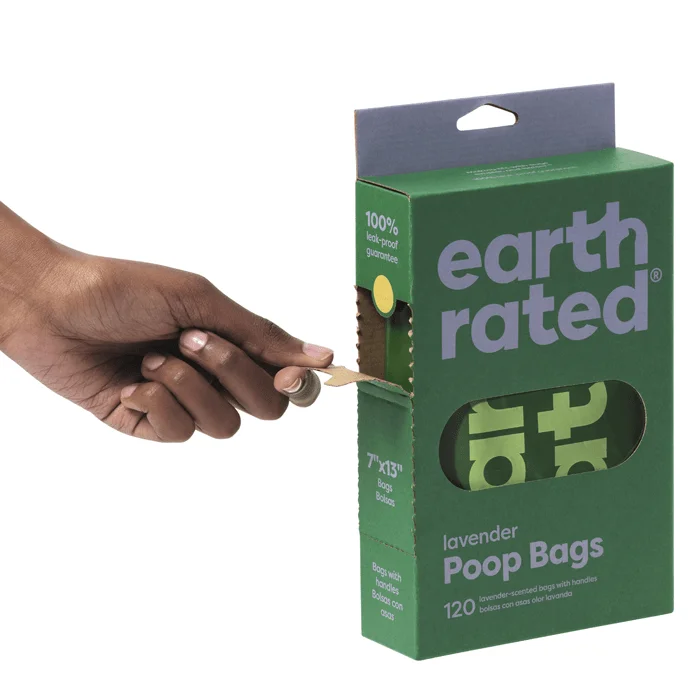Hundeposer med håndtak og duft fra Earth Rated – 120 stk. v:7939969 Hundeposer med håndtak og duft fra Earth Rated – 120 stk. v:7939969