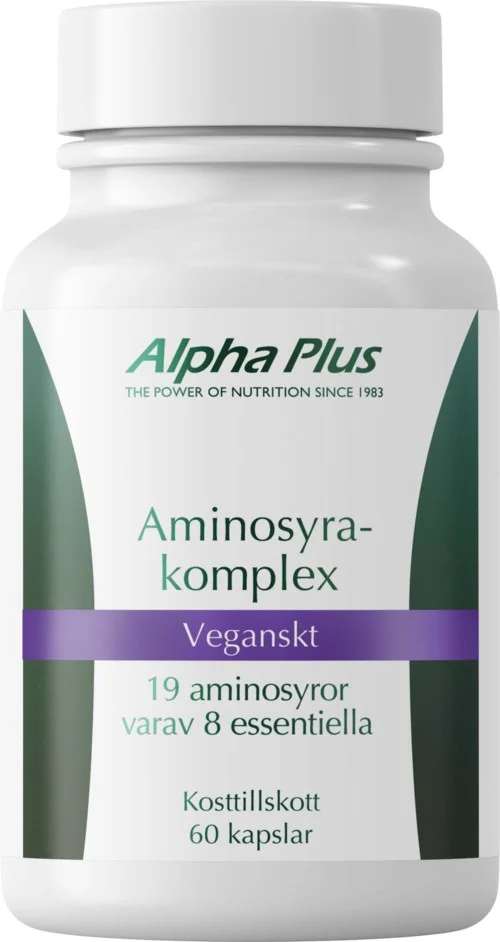 Alpha Plus Aminosyrakomplex 60 stk v:3404921