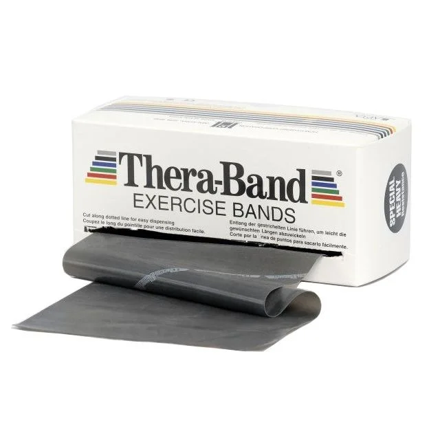 Thera Band Flat treningsstrikk 5,5 m – svart – Hardhet 6 v:5330758 Thera Band Flat treningsstrikk 5,5 m – svart – Hardhet 6 v:5330758