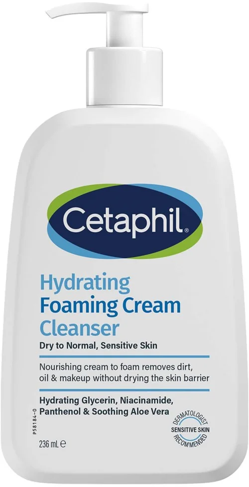 Cetaphil Hydrating Foaming Cream Cleanser 236 ml v:5137652 Cetaphil Hydrating Foaming Cream Cleanser 236 ml v:5137652