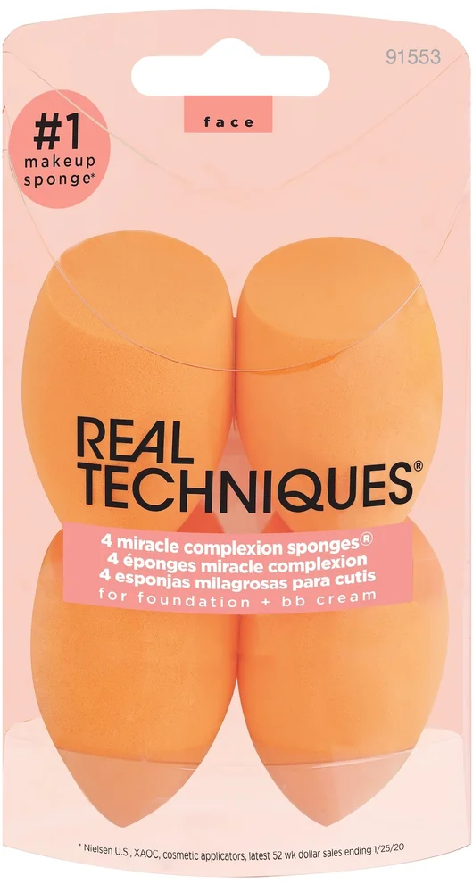 4 Miracle Complexion Sponge – Real Techniques v:6600885 4 Miracle Complexion Sponge – Real Techniques v:6600885