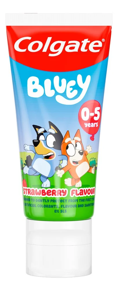 Colgate Tannpasta Bluey 0-5 år - 50 ml. v:9238111