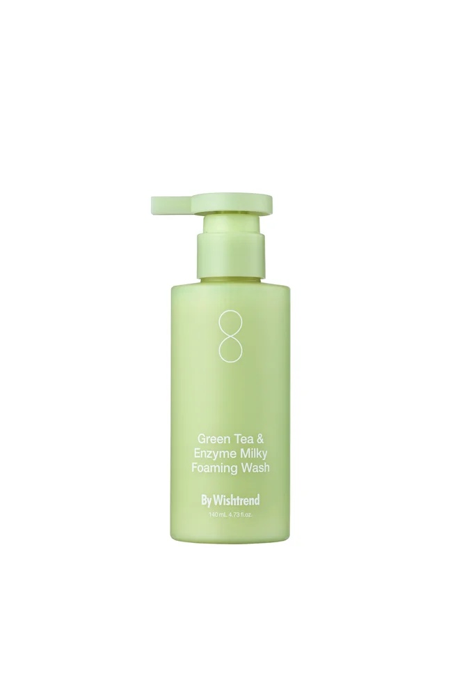 Green Tea & Enzyme Milky Foaming Wash 140 ml - By Wishtrend v:3270940