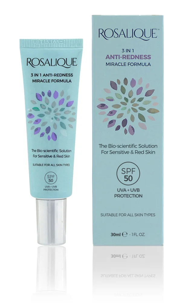 3i1 Antirødme Creme SPF30 30 ml – Rosalique v:9334536 3i1 Antirødme Creme SPF30 30 ml – Rosalique v:9334536