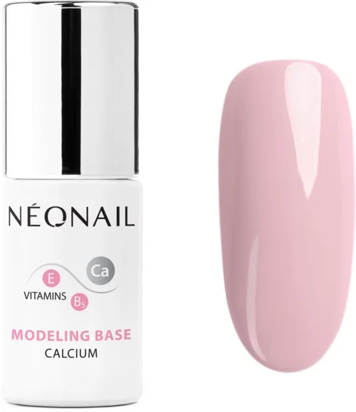 NEONAIL UV Gel Polish Modeling Base Calcium Neutral Pink v:8520628