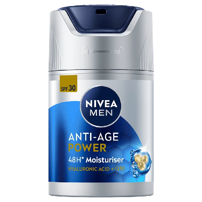 NIVEA Men Anti Age Power fuktighetskrem SPF30 50 ml v:5495937 NIVEA Men Anti Age Power fuktighetskrem SPF30 50 ml v:5495937