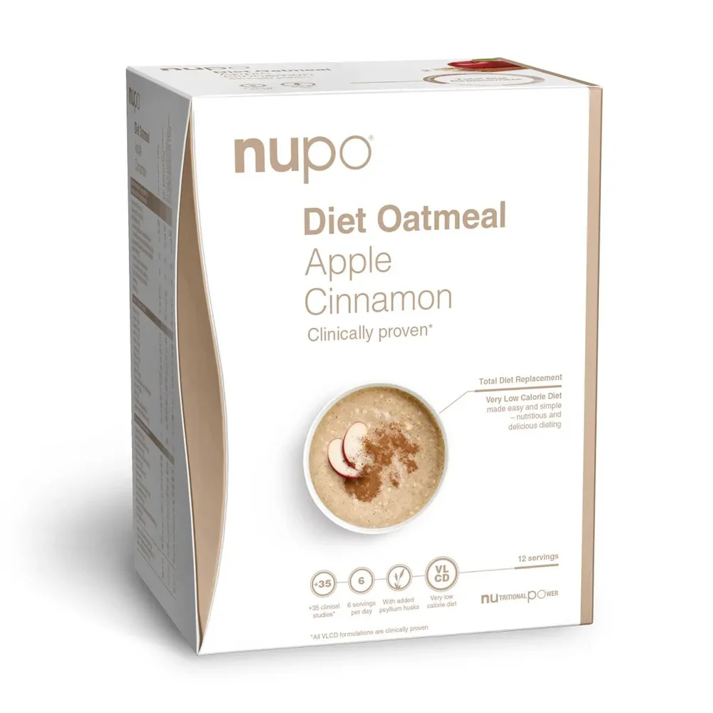 Nupo Diet Oatmeal Apple Cinamon – 384 g v:5122606