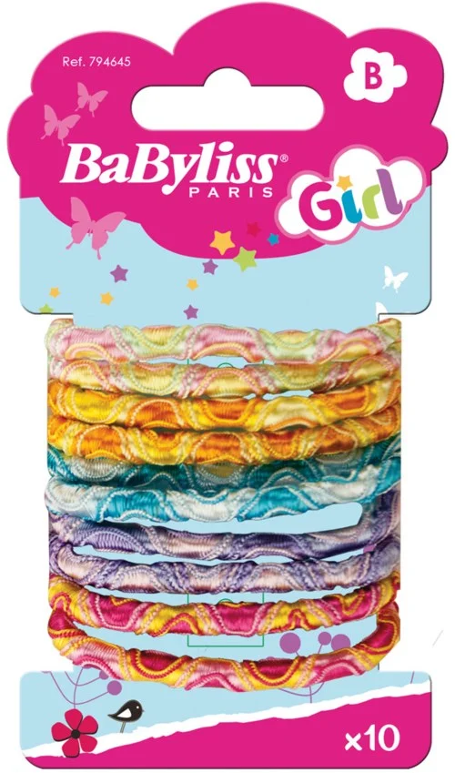 BaByliss Paris Accessories 794645 Hair Ties colour 10-pack kids v:3805377