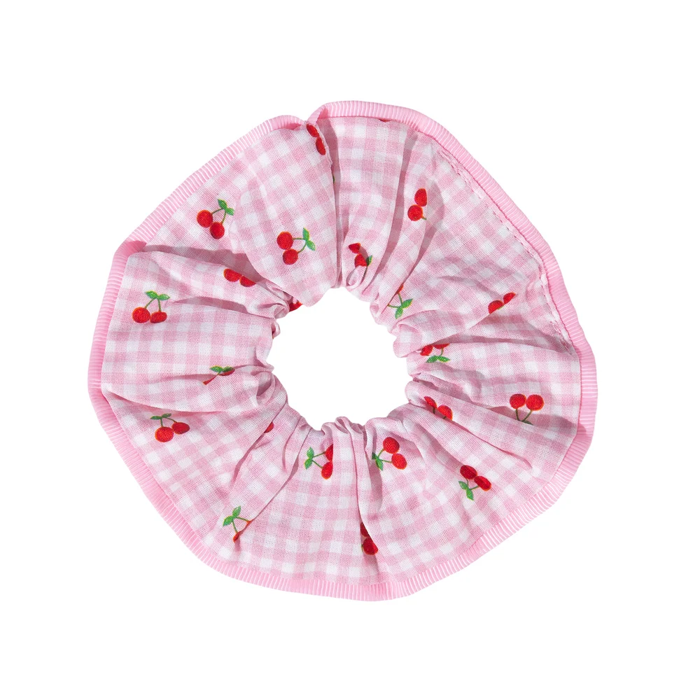 Bloom Pink Cherry Scrunchie v:3664675