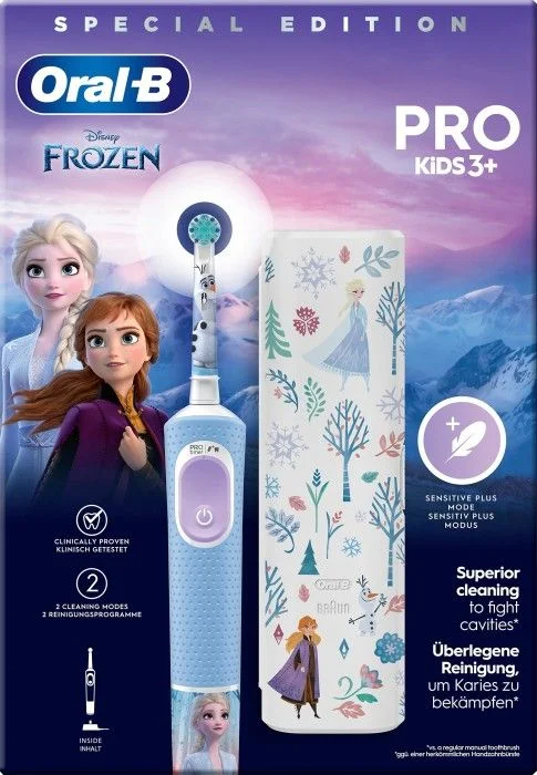 Oral-B Pro Kids elektrisk tannbørste Frozen 3+ år med reiseetui v:8057164