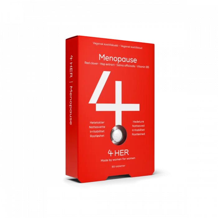 4Her Menopause kosttilskudd 60 st v:5638364