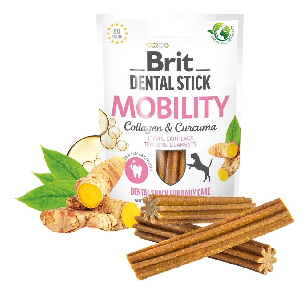 Brit Care Dental Stick, kollagen – 7 stk. v:7151022 Brit Care Dental Stick, kollagen – 7 stk. v:7151022