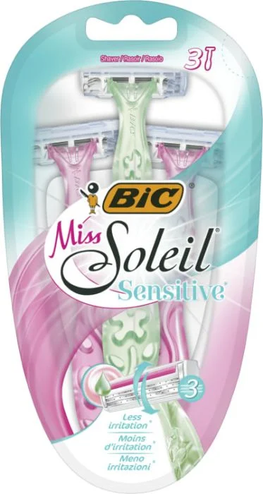 Bic Barberhøvel Miss Soleil Sensitive 3stk v:5238414
