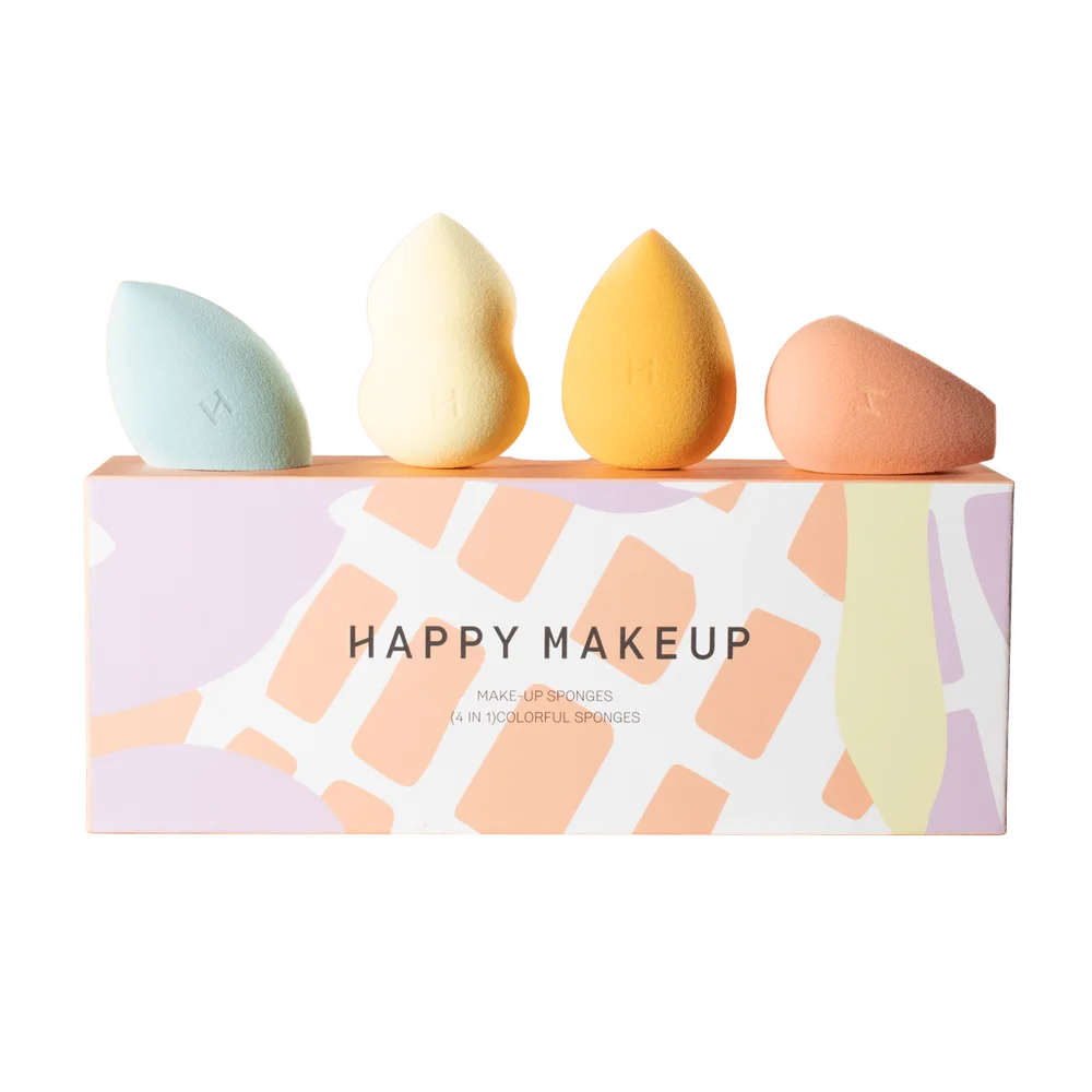 Happy Makeup Blender – 4 stk. v:3726341