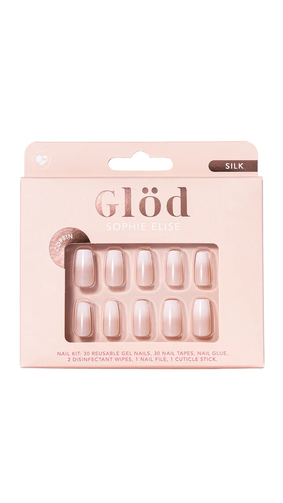 Glöd Sophie Elise Gel Nails Coffin Silk v:2336688 Glöd Sophie Elise Gel Nails Coffin Silk v:2336688