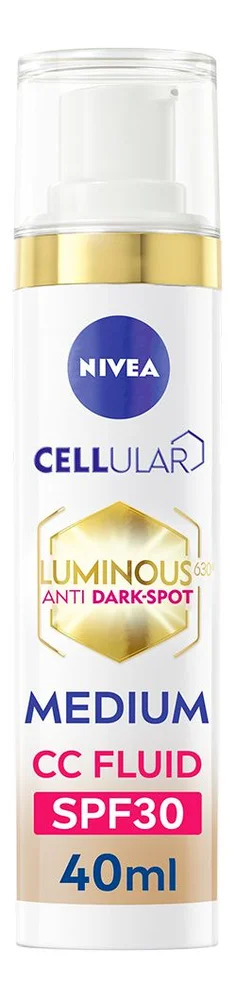 Nivea Luminous630 CC Fluid SPF30 3-in-1 medium - 40 ml. v:6762001