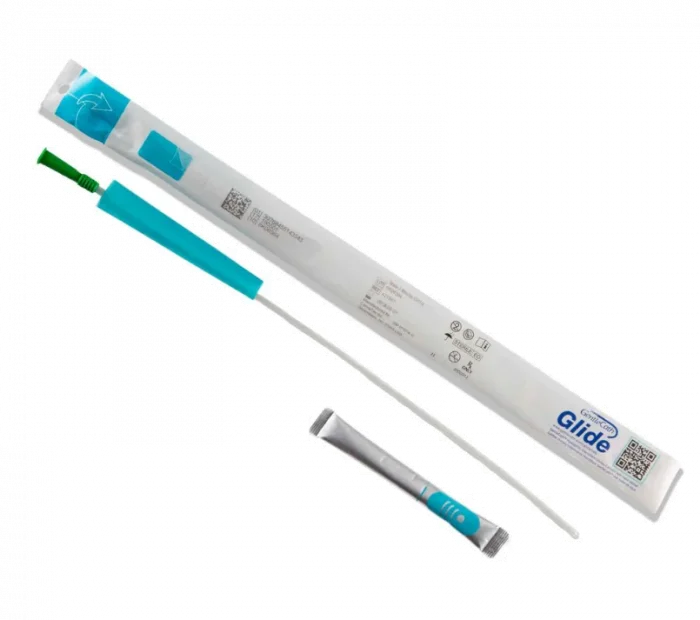 GentleCath Glide hydrofilt engangskateter CH14 mann 30 stk v:1590929