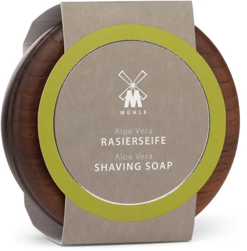 Mühle Aloe Vera Wooden Bowl with Shaving Soap 65 g v:5936509