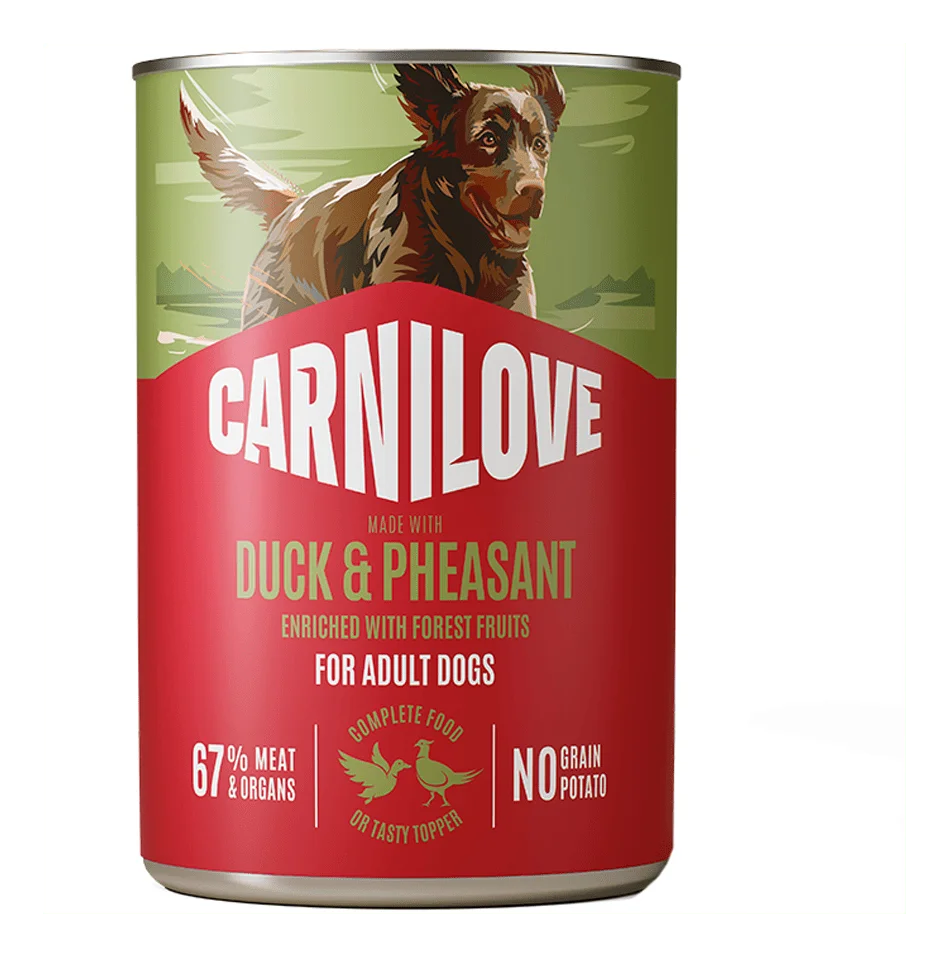 Carnilove våtfôr m. and & fasan – 400 g v:3100476 Carnilove våtfôr m. and & fasan – 400 g v:3100476