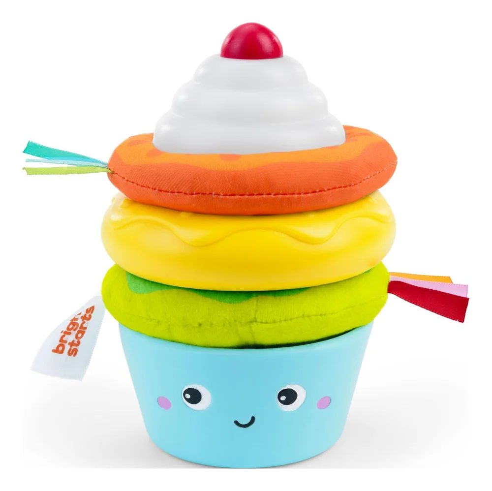 Bright Starts Cupcake Tower Stableleketøy med bitering – 1 stk. v:8778407 Bright Starts Cupcake Tower Stableleketøy med bitering – 1 stk. v:8778407