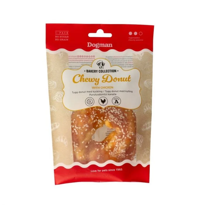 Dogman Bakery Collection Tygg Donut Kylling 10 cm v:5509866