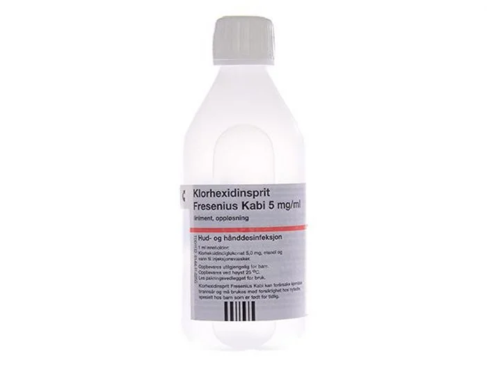 Klorhexidinsprit 5 mg/ml liniment 250 ml v:5287601