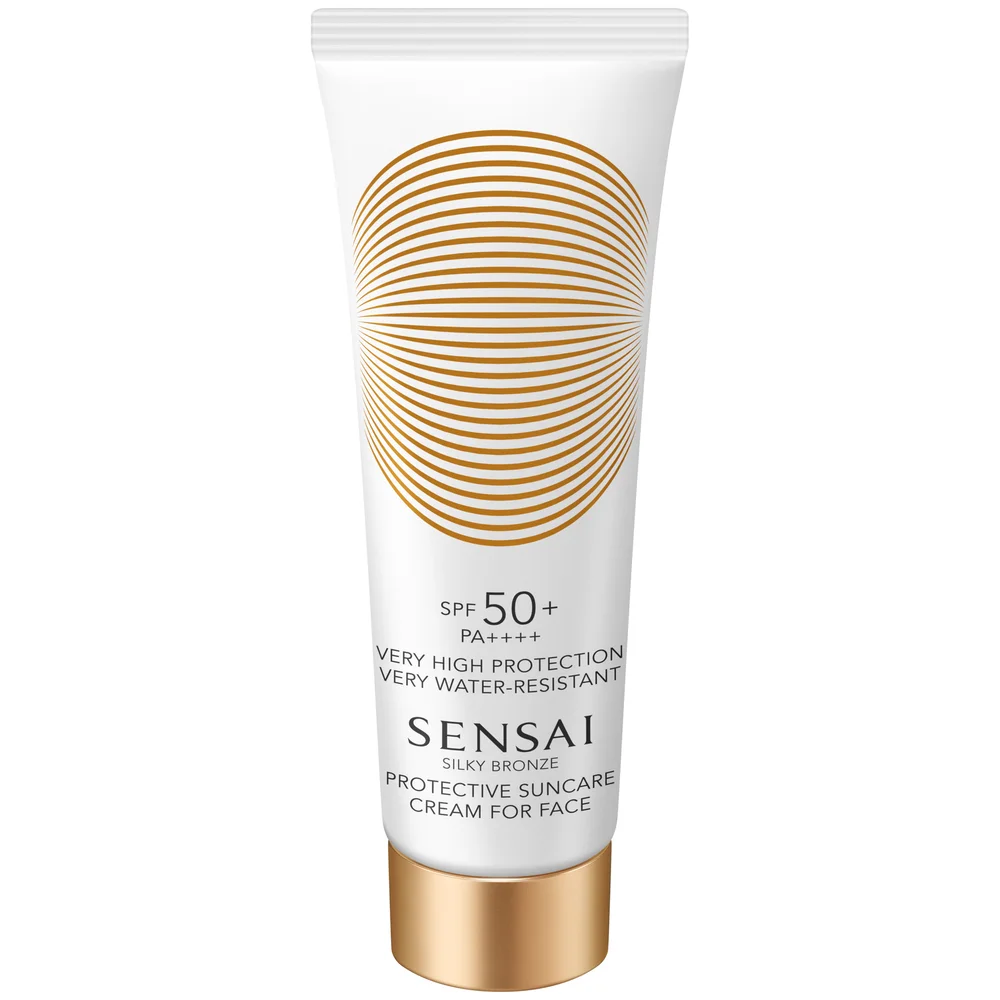 Silky Bronze Protective Cream Face SPF50+ 50 ml – Sensai v:1091971