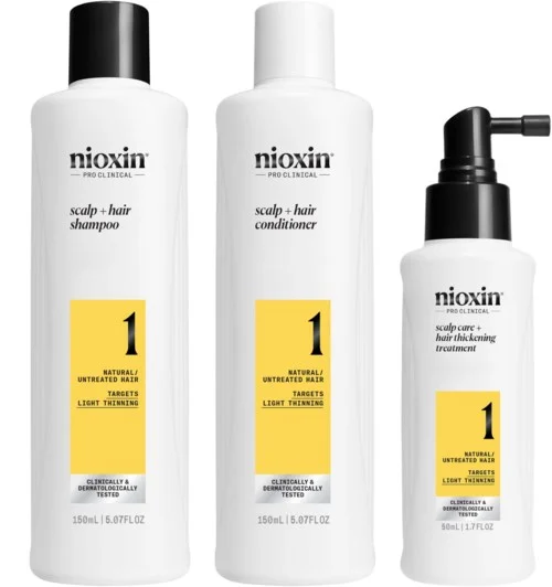 Nioxin System 1 Trial Kit for Thinning Hair v:4647901