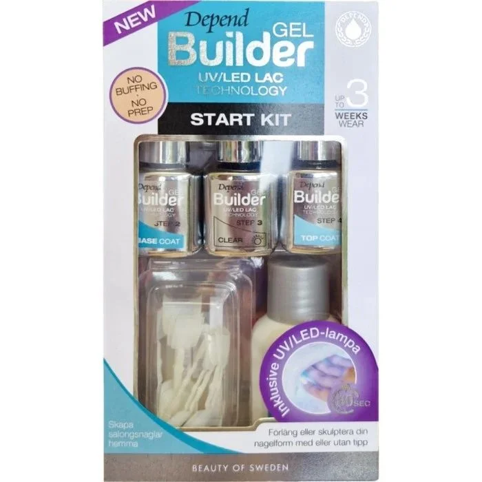 Depend Gel Builder Startkit | gellakk startpakke v:4737780