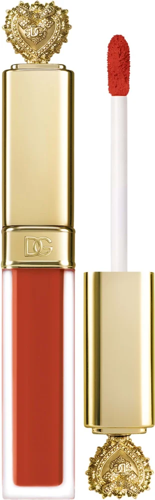 Dolce & Gabbana Everkiss Liquid Lip No Transfer Soft Matte Lipstick 300 Happiness v:7716121