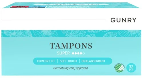 Gunry Tampons Super v:9542478