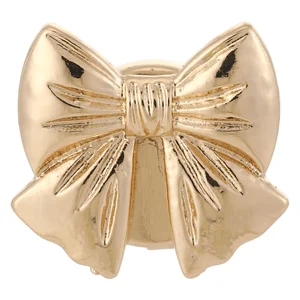 Sticky Bestie Button Covers Bow Gold v:1800075