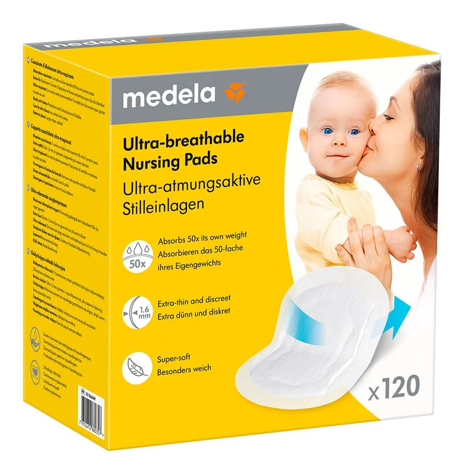 Medela Ultra-pustende ammeinnlegg – 120 stk. v:7317481 Medela Ultra-pustende ammeinnlegg – 120 stk. v:7317481